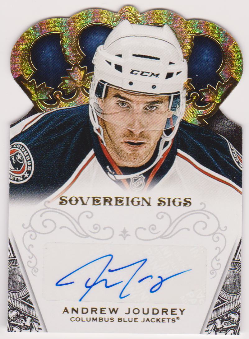 (image for) 2013-14 Crown Royale Sovereign Sigs #SOAJO Andrew Joudrey AUTO