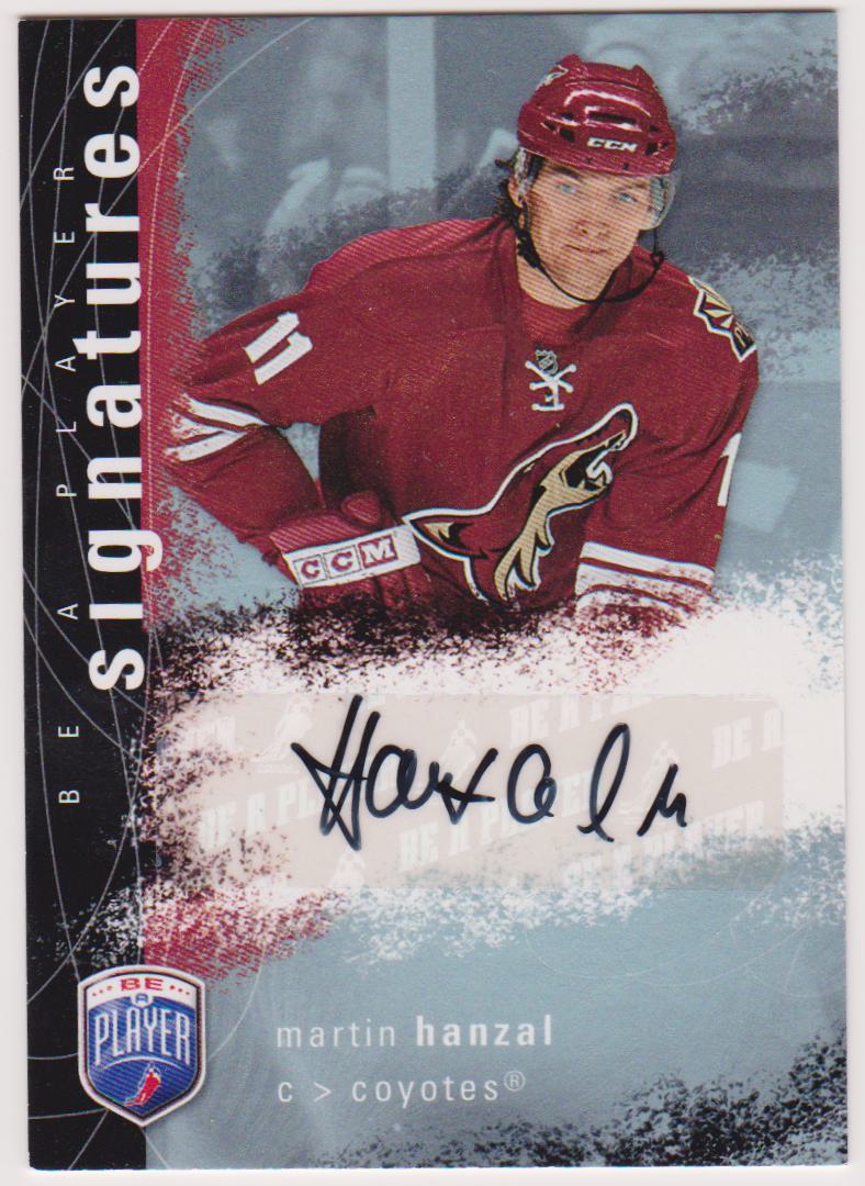 (image for) 2007-08 Be A Player Signatures #SHM Martin Hanzal - RC Year