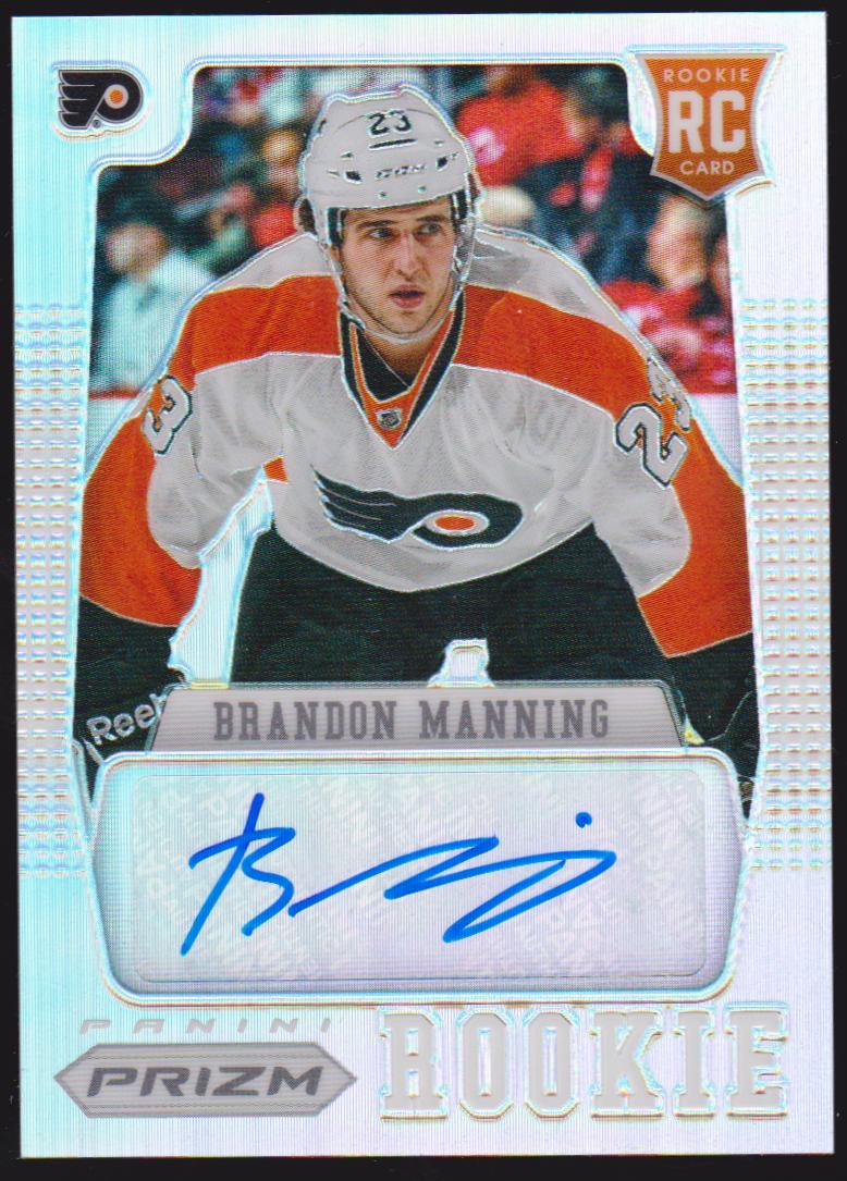 (image for) 2012-13 Panini Prizm Autographs #90 Brandon Manning- RC Year