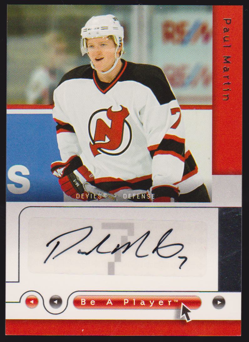 (image for) 2005-06 Be A Player Signatures #PA Paul Martin AUTO