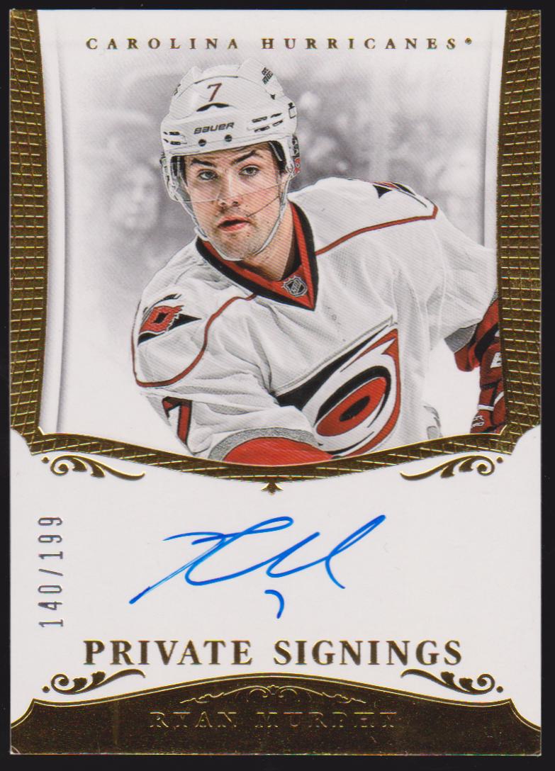 (image for) 2013-14 Panini Private Signings #PSRM Ryan Murphy - AUTO - RC Year - 140/199