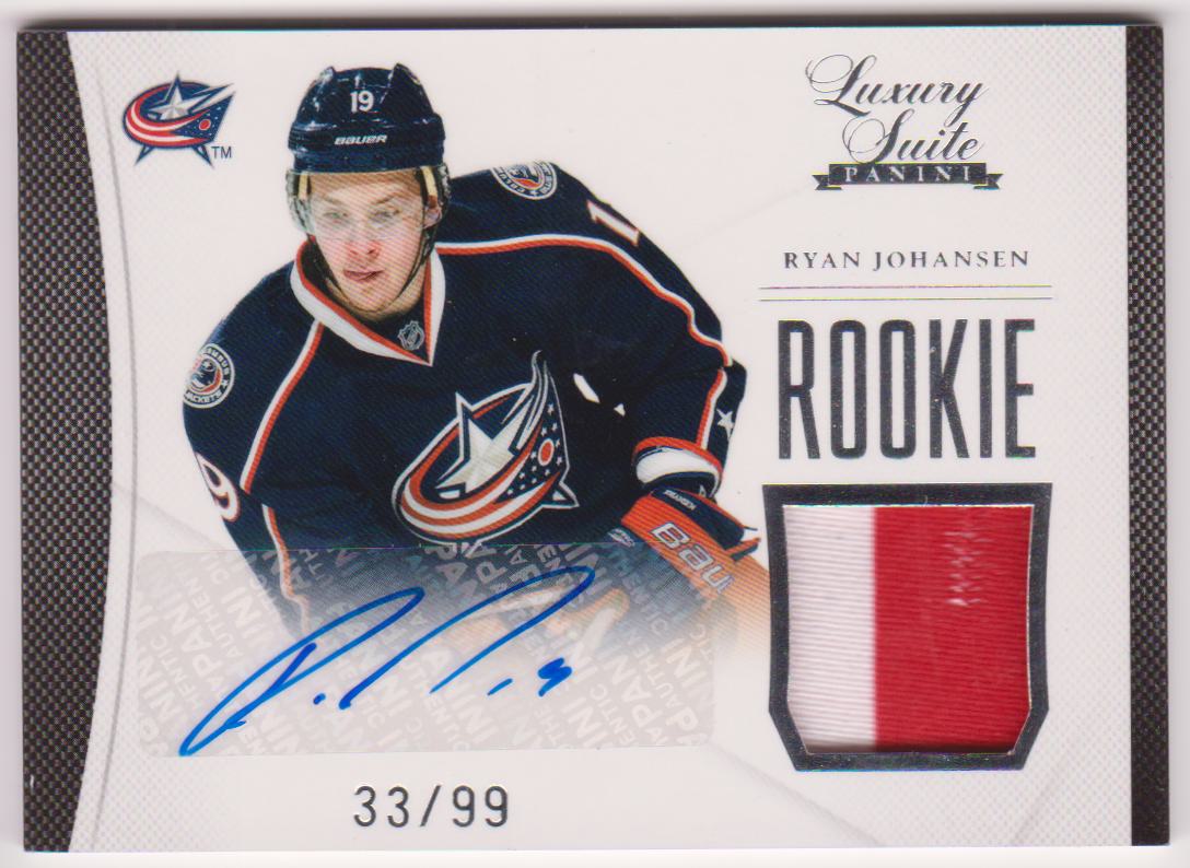 (image for) 2011-12 Luxury Suite #63 Ryan Johansen - Jerseys - AUTO - RC - 33/99
