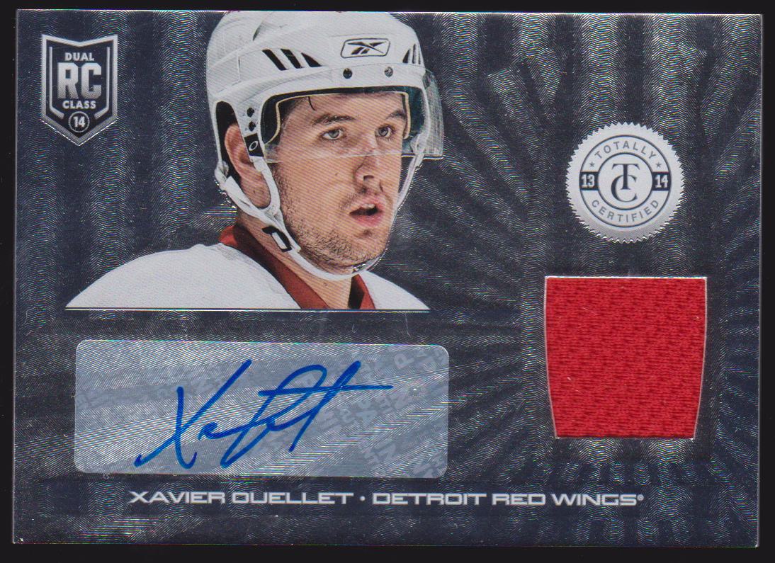 (image for) 2013-14 Totally Certified Rookie Autograph Jerseys #237 Xavier Ouellet - RC Year