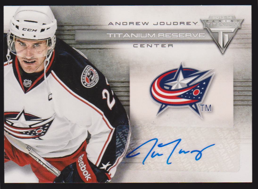 (image for) 2013-14 Panini Titanium Reserve Autographs #TRAJO Andrew Joudrey