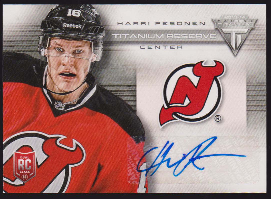 (image for) 2013-14 Panini Titanium Reserve Autographs #TRHP Harri Pesonen
