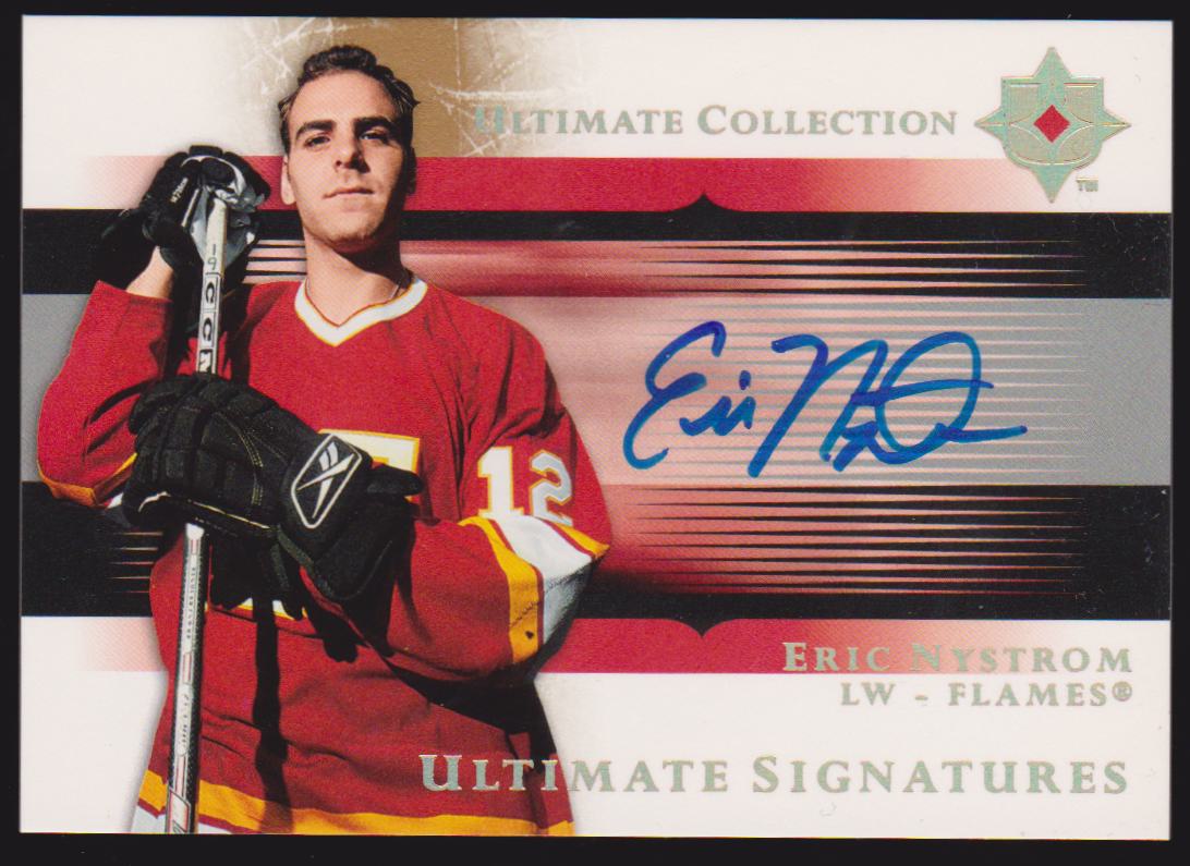 (image for) 2005-06 Ultimate Collection Ultimate Signatures #USEN Eric Nystrom - AUTO - RC Year