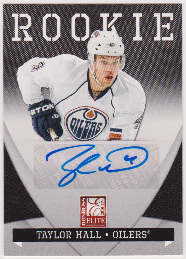 (image for) 2010-11 Zenith Donruss Elite Autographs #201 Taylor Hall 16/99