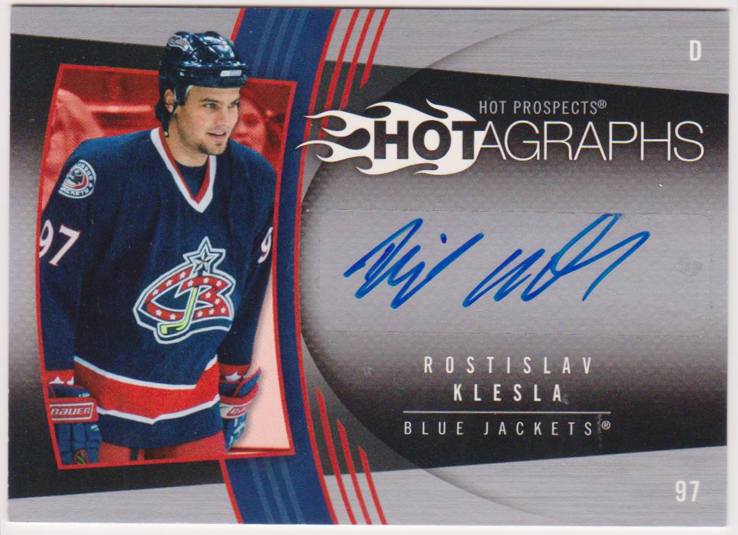 (image for) 2006-07 Hot Prospects Hotagraphs #HRK Rostislav Klesla