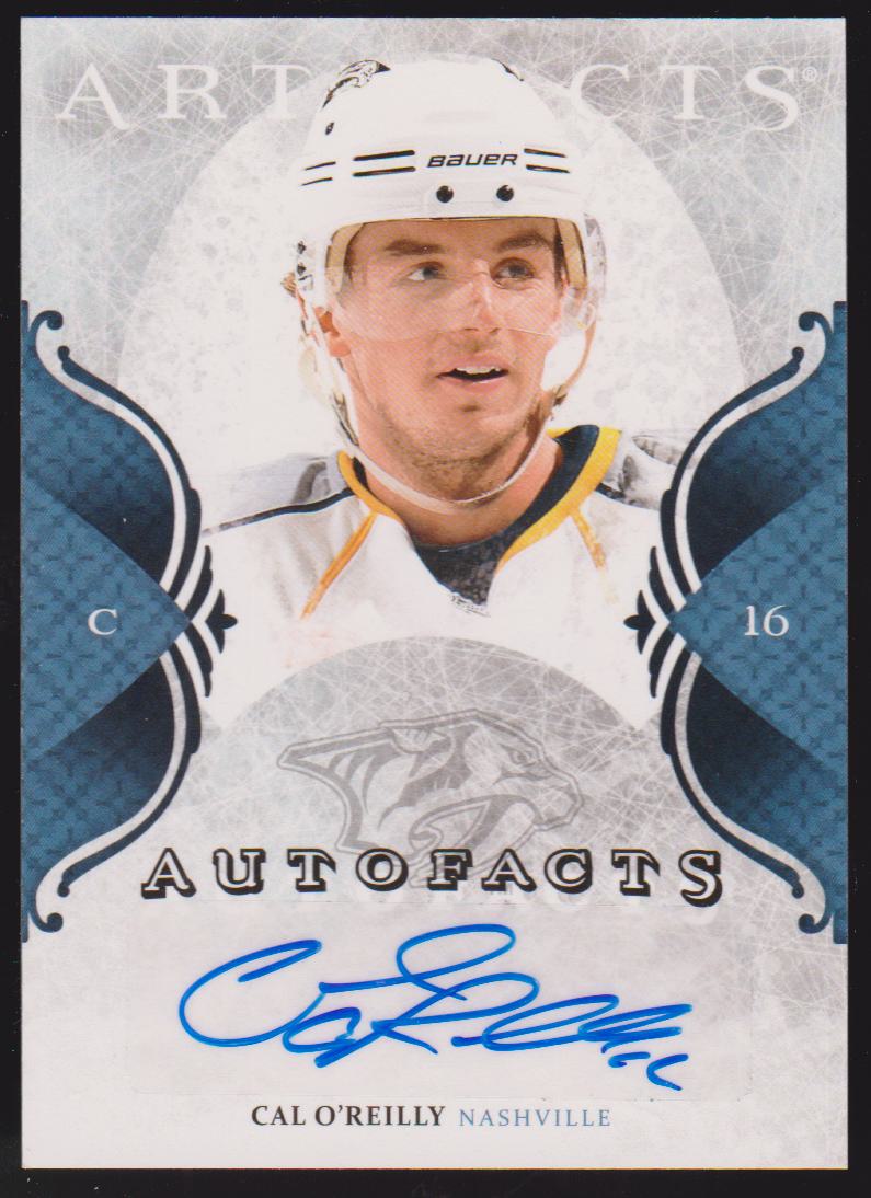 2011-12 Artifacts Autofacts #ACA Cal O'Reilly (image for) 2011-12 Artifacts Autofacts #ACA Cal O'Reilly