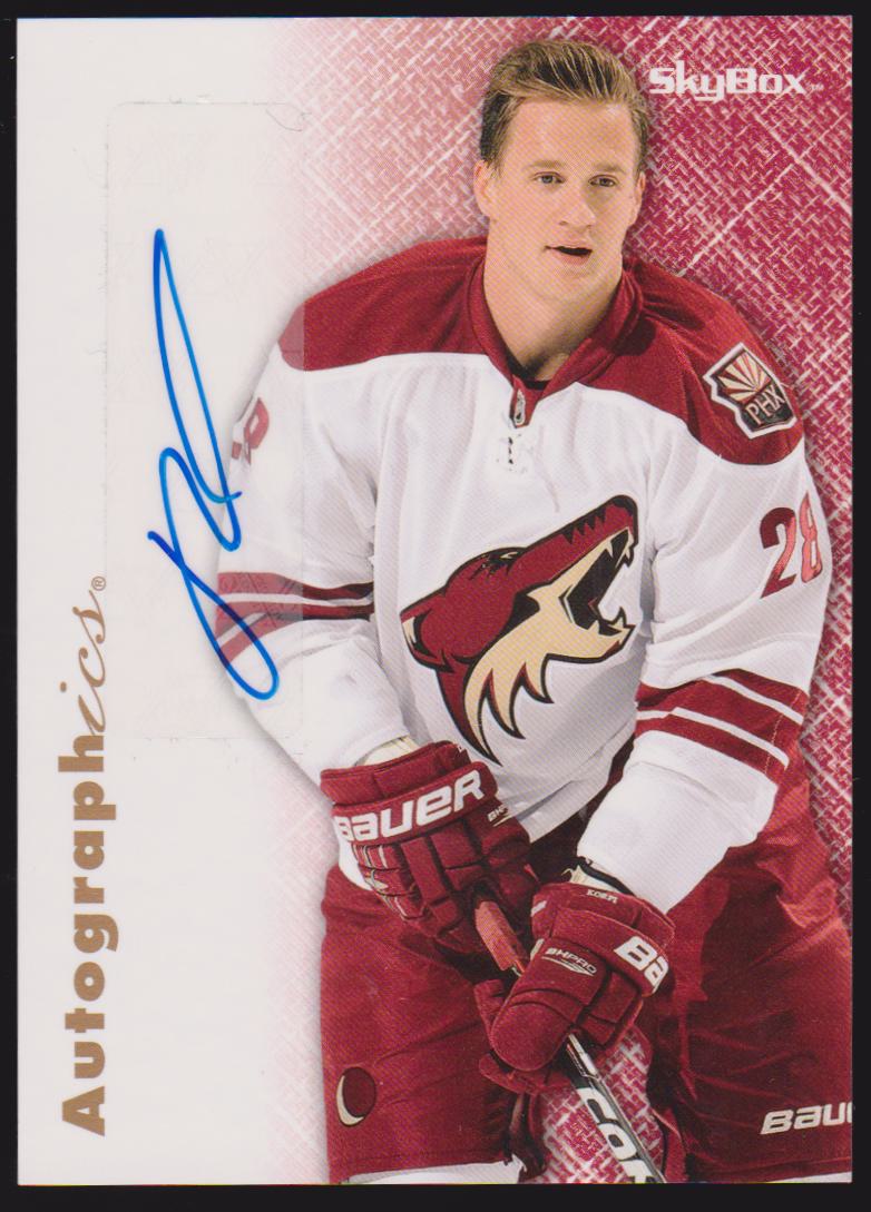 (image for) 2012-13 Fleer Retro Autographics 1996-97 #96LK Lauri Korpikoski AUTO