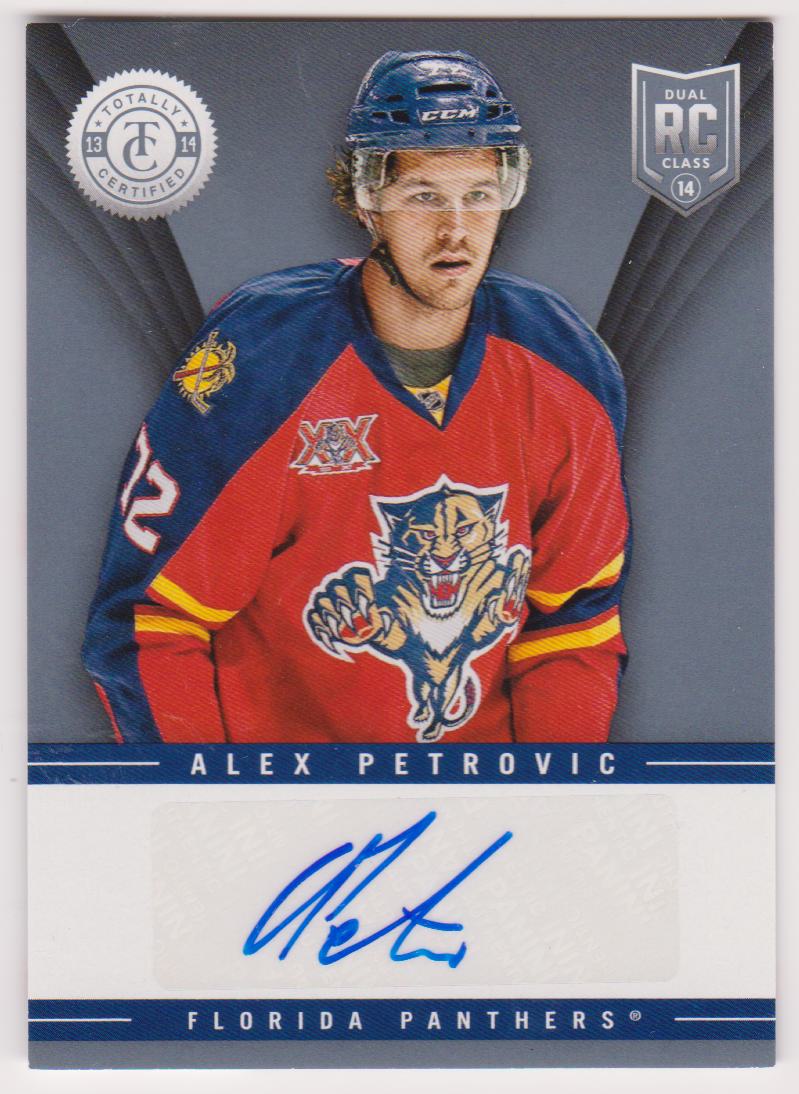 (image for) 2013-14 Totally Certified Rookie Signatures #TRAPE Alex Petrovic
