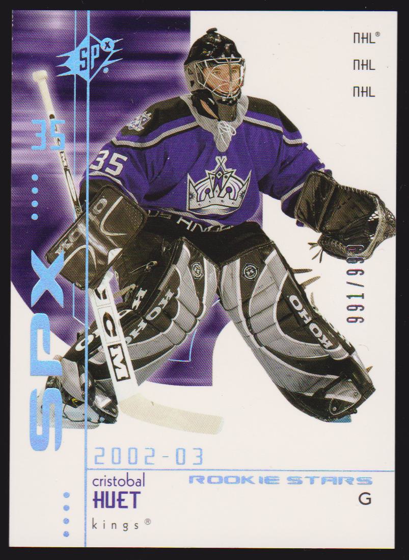 (image for) 2002-03 SPx #185 Cristobal Huet RC 991/999