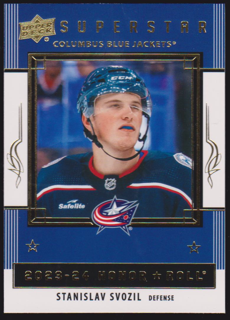 2023-24 Upper Deck Honor Roll #HR49 Stanislav Svozil - RC Year (image for) 2023-24 Upper Deck Honor Roll #HR49 Stanislav Svozil - RC Year