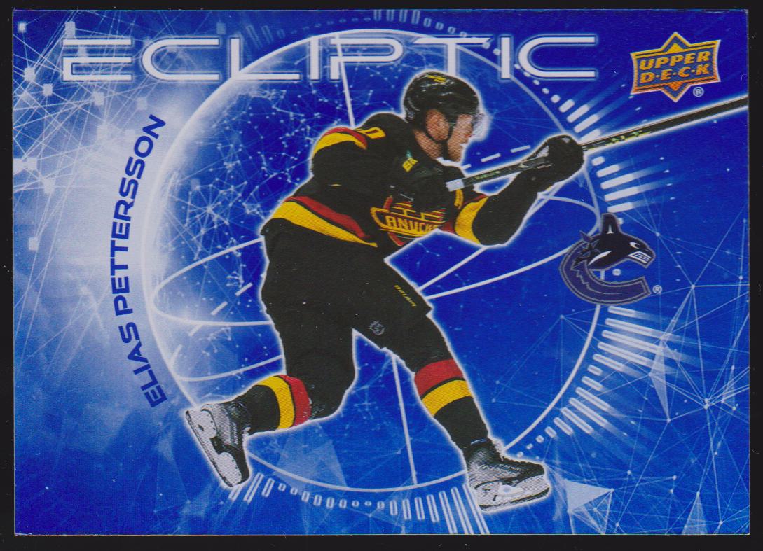 2023-24 Upper Deck Ecliptic #EC3 Elias Pettersson (image for) 2023-24 Upper Deck Ecliptic #EC3 Elias Pettersson