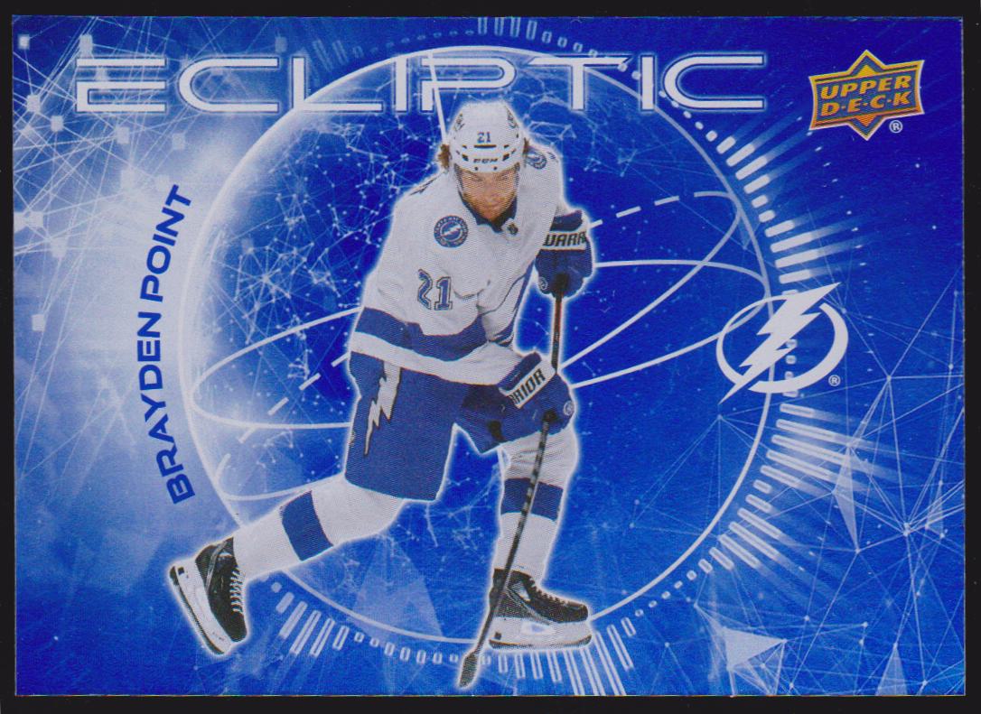 2023-24 Upper Deck Ecliptic #EC12 Brayden Point (image for) 2023-24 Upper Deck Ecliptic #EC12 Brayden Point
