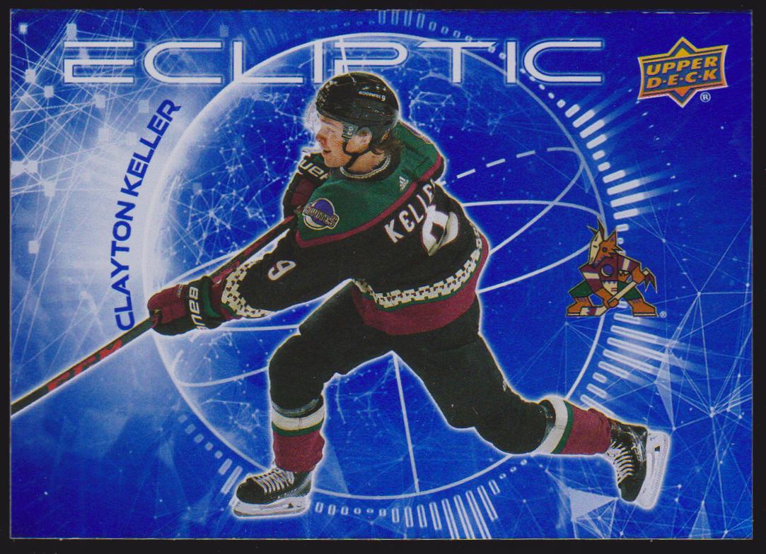 2023-24 Upper Deck Ecliptic #EC17 Clayton Keller (image for) 2023-24 Upper Deck Ecliptic #EC17 Clayton Keller