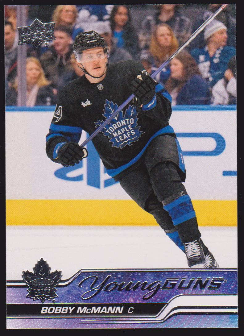 2023-24 Upper Deck #479 Bobby McMann Young Guns RC (image for) 2023-24 Upper Deck #479 Bobby McMann Young Guns RC