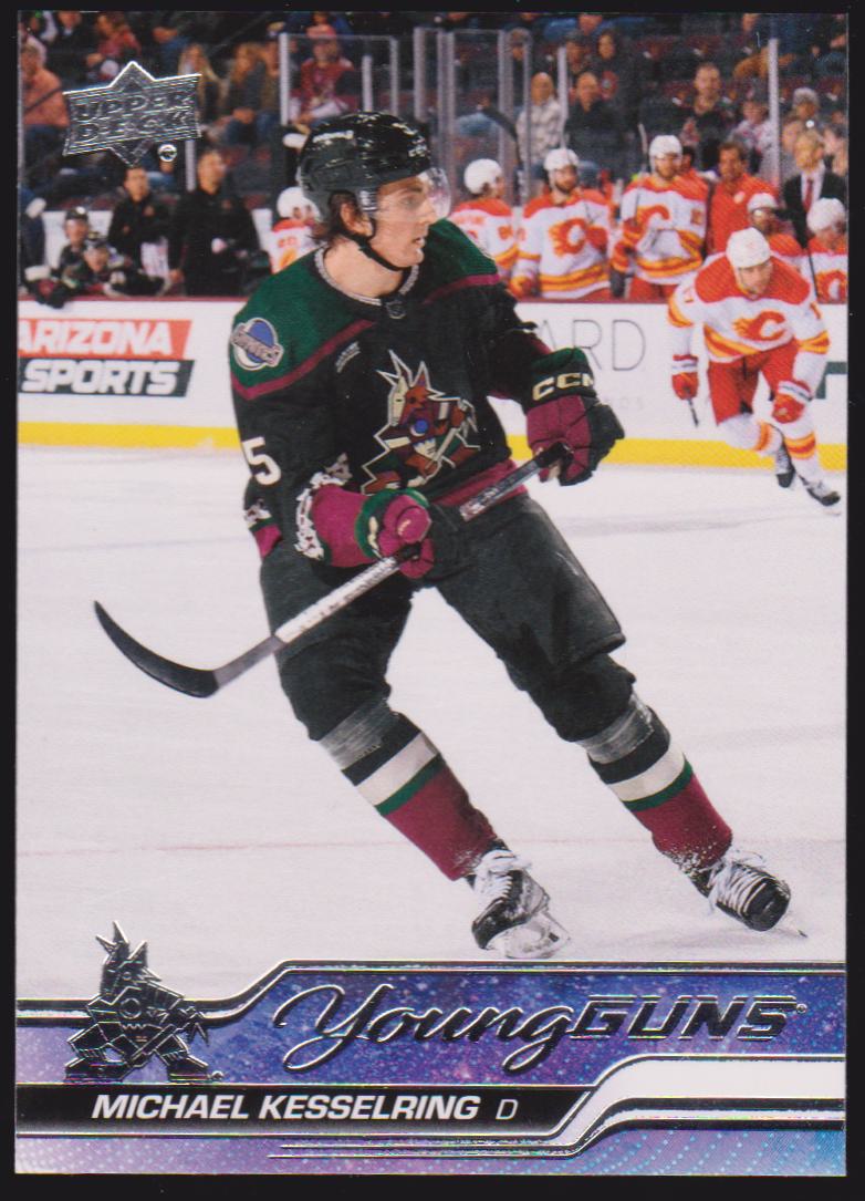 2023-24 Upper Deck #481 Michael Kesselring Young Guns RC (image for) 2023-24 Upper Deck #481 Michael Kesselring Young Guns RC