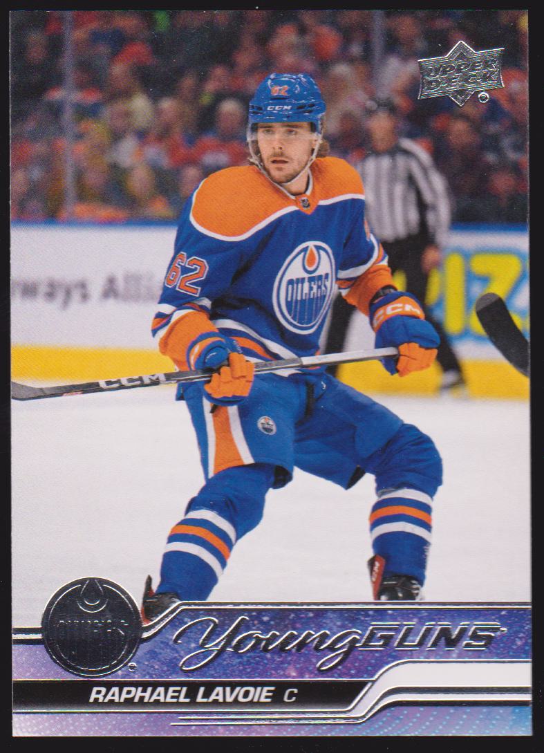 (image for) 2023-24 Upper Deck #499 Raphael Lavoie Young Guns RC