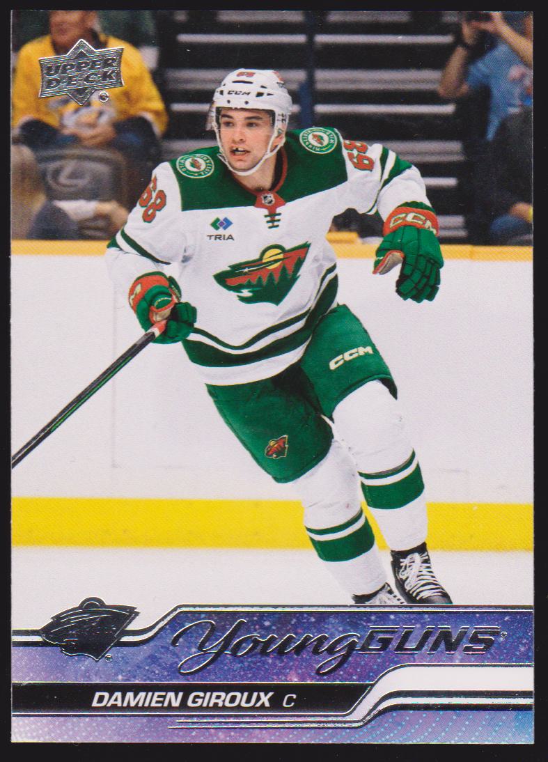 2023-24 Upper Deck #452 Damien Giroux Young Guns RC (image for) 2023-24 Upper Deck #452 Damien Giroux Young Guns RC