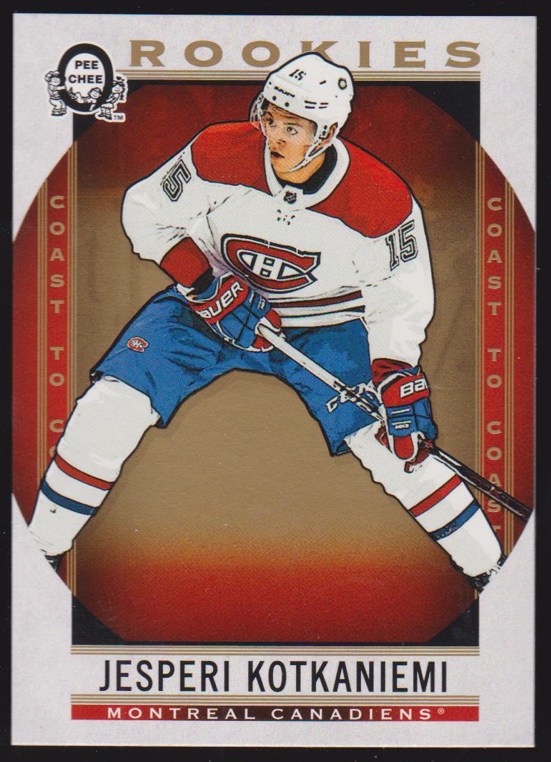 (image for) 2018-19 O-Pee-Chee Coast to Coast Variation #190 Jesperi Kotkaniemi RC
