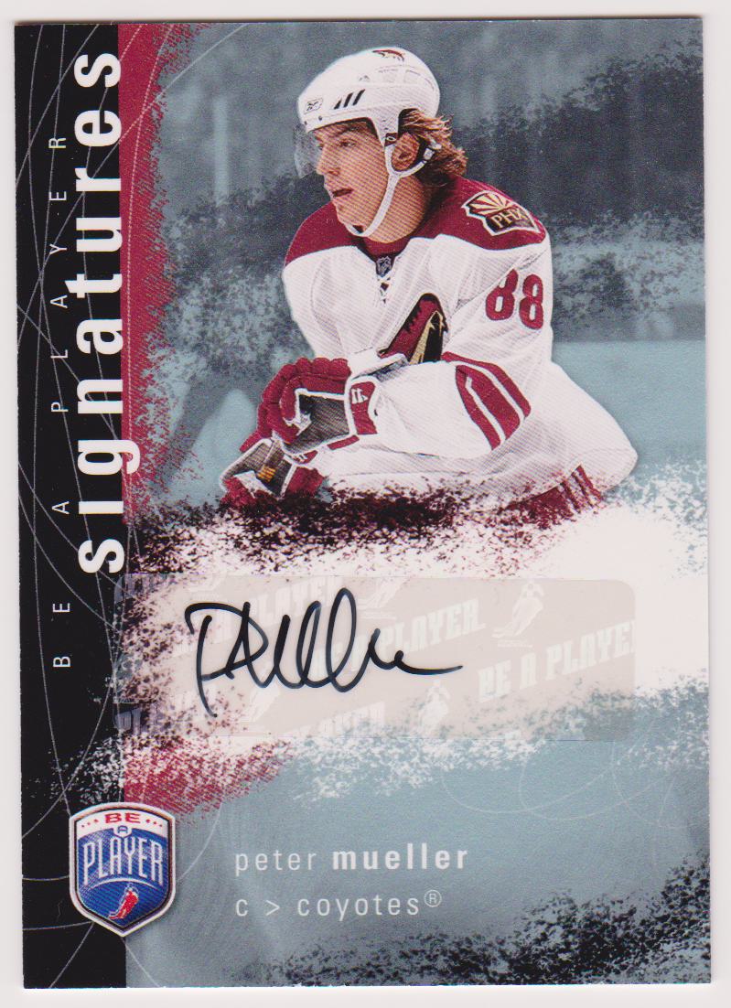 (image for) 2007-08 Be A Player Signatures #SMU Peter Mueller