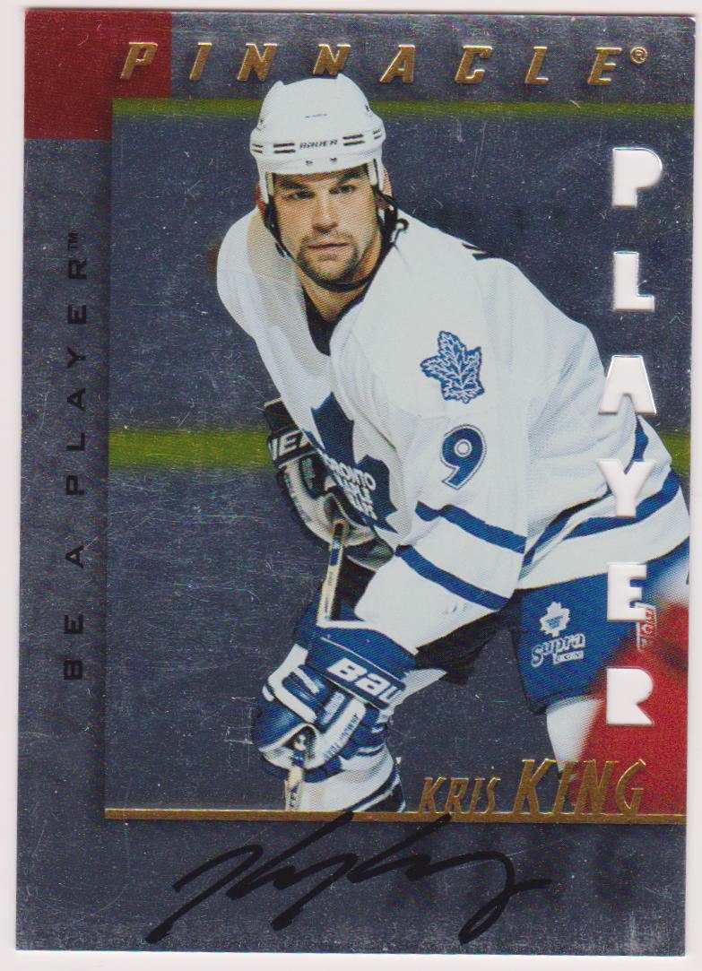 (image for) 1997-98 Be A Player Autographs Die Cut #108 Kris King