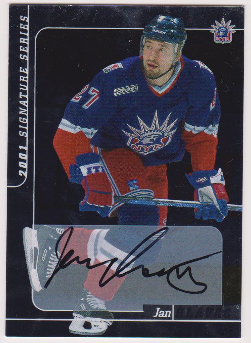 (image for) 2000-01 BAP Signature Series Autographs #147 Jan Hlavac