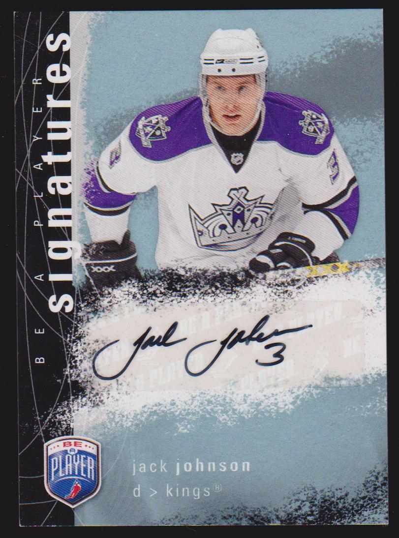 (image for) 2007-08 Be A Player Signatures #SJJ Jack Johnson