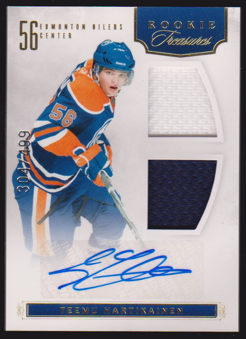 2011-12 Panini Rookie Anthology #162 Teemu Hartikainen RC AUTO 304/499 (image for) 2011-12 Panini Rookie Anthology #162 Teemu Hartikainen RC AUTO 304/499