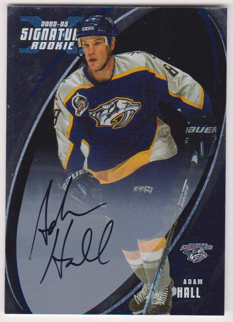 (image for) 2002-03 BAP Signature Series Autographs #181 Adam Hall - RC Year
