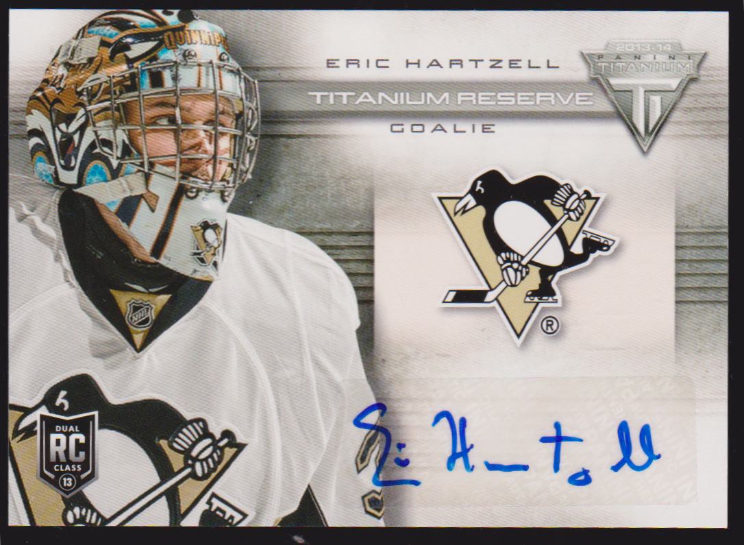 (image for) 2013-14 Panini Titanium Reserve Autographs #TREH Eric Hartzell - AUTO - RC year