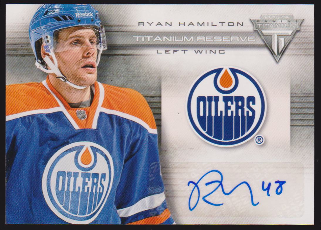 (image for) 2013-14 Panini Titanium Reserve Autographs #TRRH Ryan Hamilton