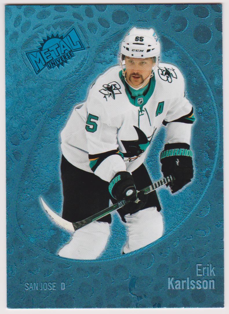 (image for) 2022-23 Metal Universe Blue Spectrum FX #99 Erik Karlsson
