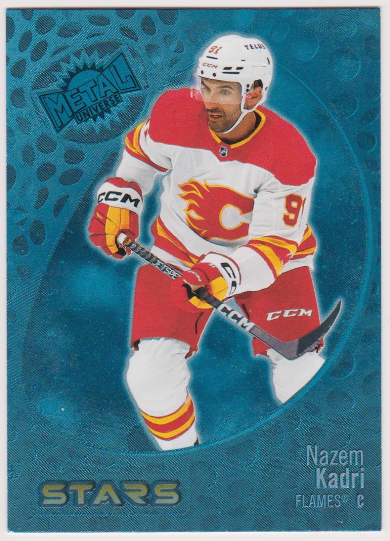(image for) 2022-23 Metal Universe Blue Spectrum FX #108 Nazem Kadri - Stars
