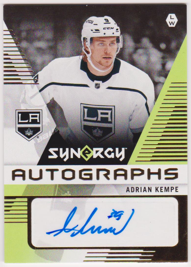 (image for) 2017-18 Synergy Autographs #AKE Adrian Kempe