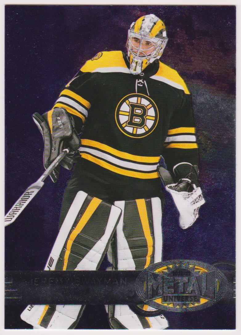 2021-22 Metal Universe '97-98 Retro Rookies #R5 Jeremy Swayman (image for) 2021-22 Metal Universe '97-98 Retro Rookies #R5 Jeremy Swayman