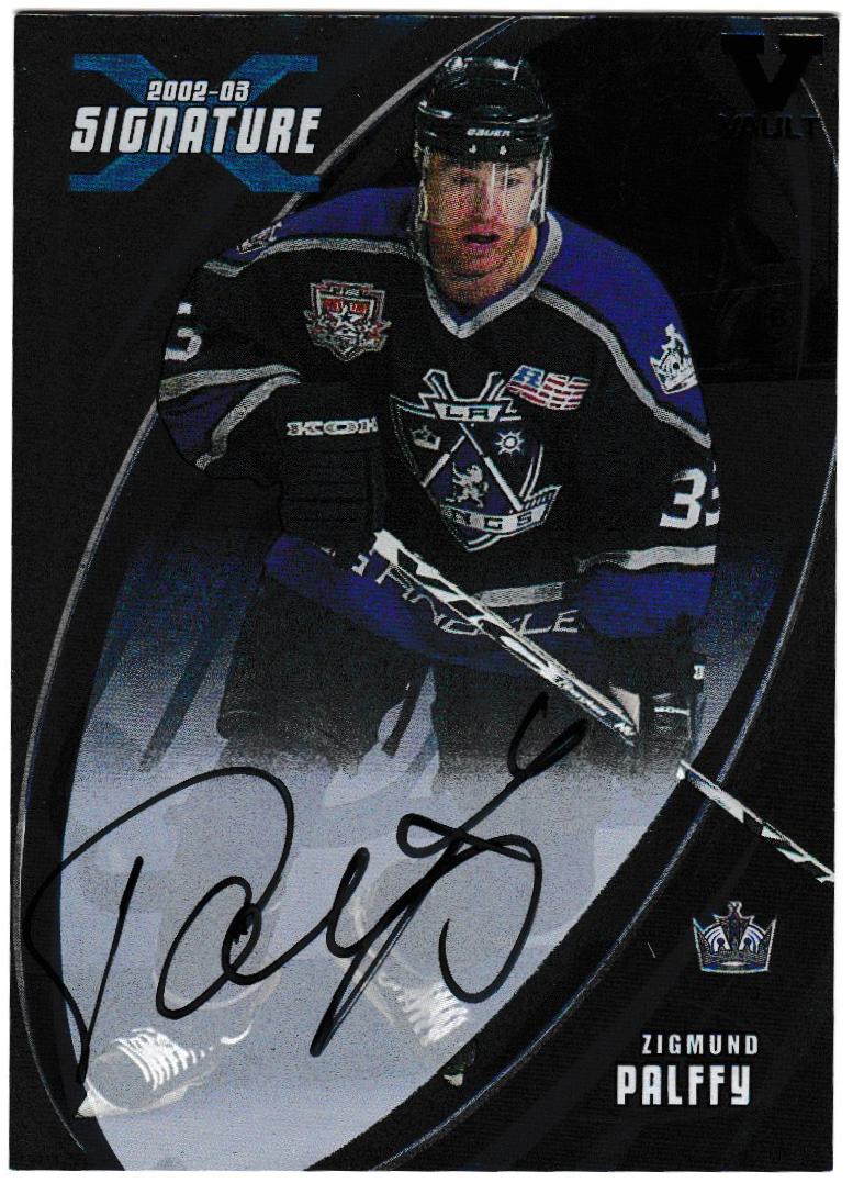 (image for) 2002-03 BAP Signature Series Autographs #128 Zigmund Palffy SP VAULT