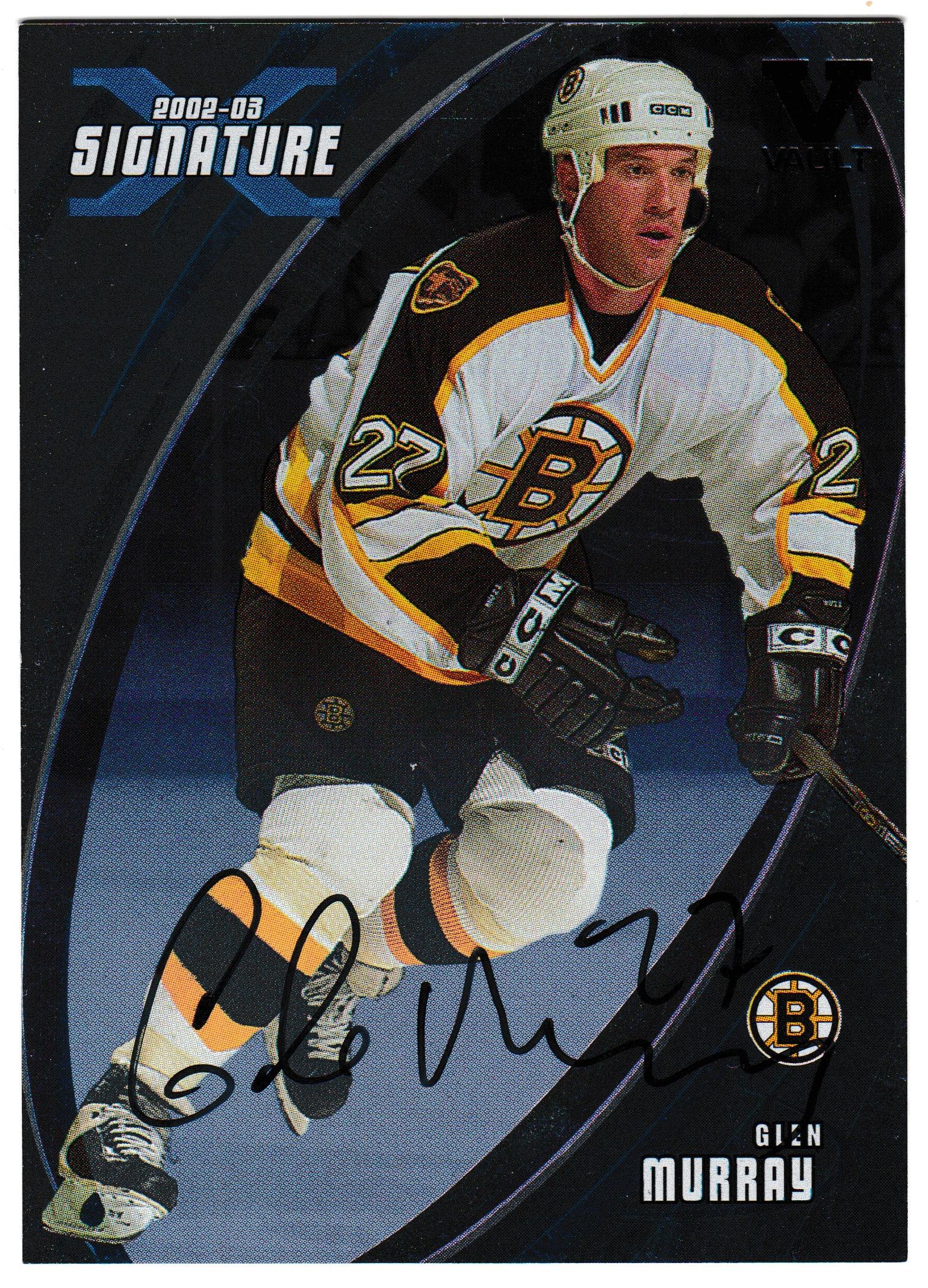 (image for) 2002-03 BAP Signature Series Autographs #53 Glen Murray VAULT