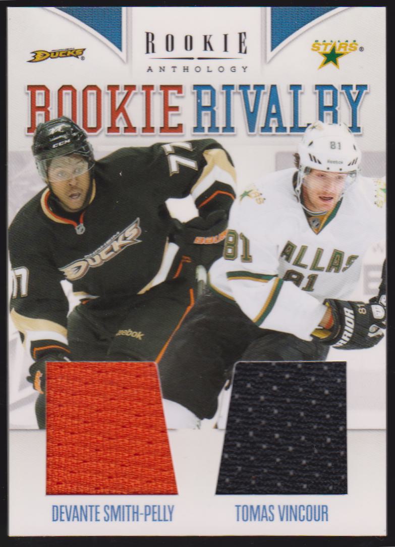 (image for) 2011-12 Panini Rookie Anthology Rookie Rivalry Dual Jerseys #51 Devante Smith-Pelly/Tomas Vincour