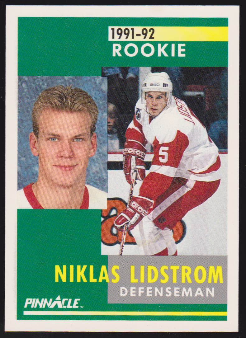 (image for) 1991-92 Pinnacle #320 Nicklas Lidstrom RC