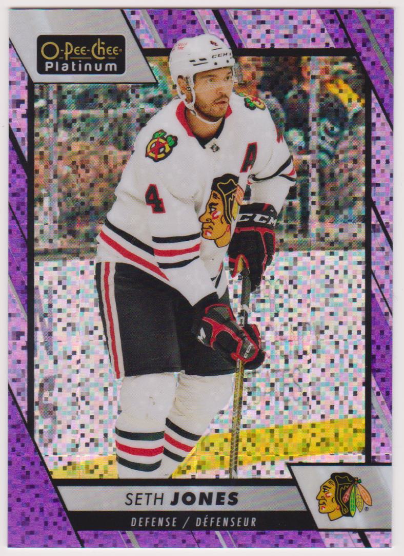 2023-24 O-Pee-Chee Platinum Violet Pixels #178 Seth Jones 009/299 (image for) 2023-24 O-Pee-Chee Platinum Violet Pixels #178 Seth Jones 009/299