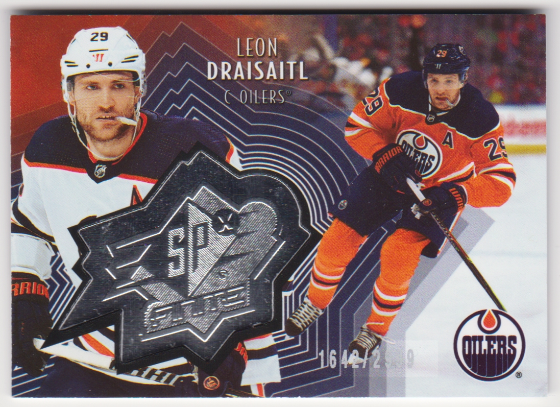 2021-22 Upper Deck SPx Finite #SF20 Leon Draisaitl 1642/2999 (image for) 2021-22 Upper Deck SPx Finite #SF20 Leon Draisaitl 1642/2999