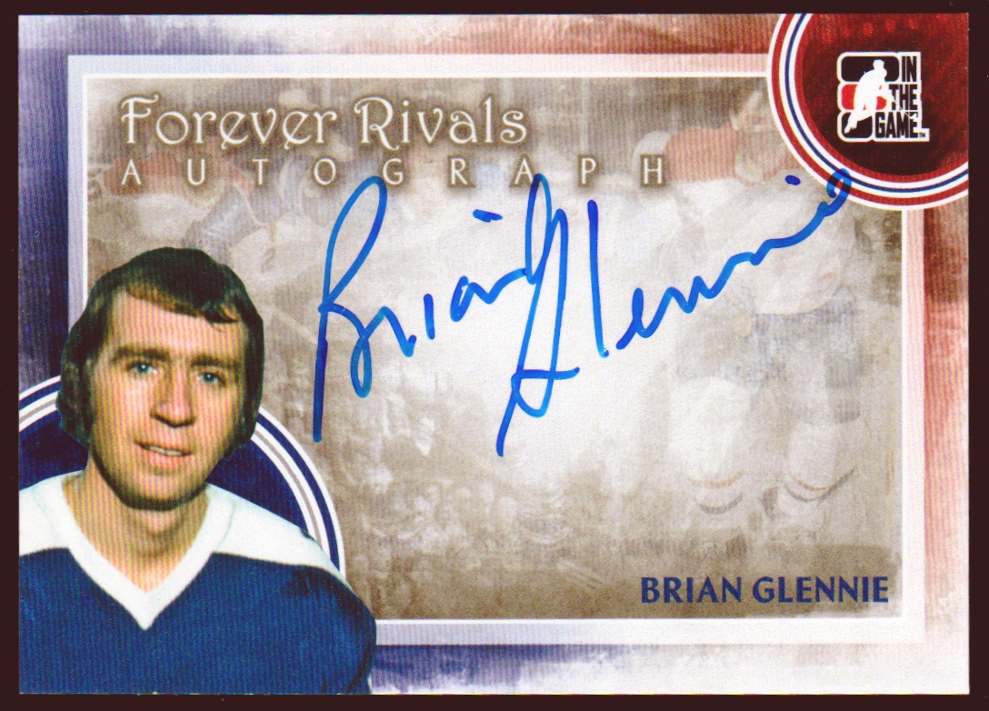 2012-13 ITG Forever Rivals Autographs #ABG Brian Glennie (image for) 2012-13 ITG Forever Rivals Autographs #ABG Brian Glennie