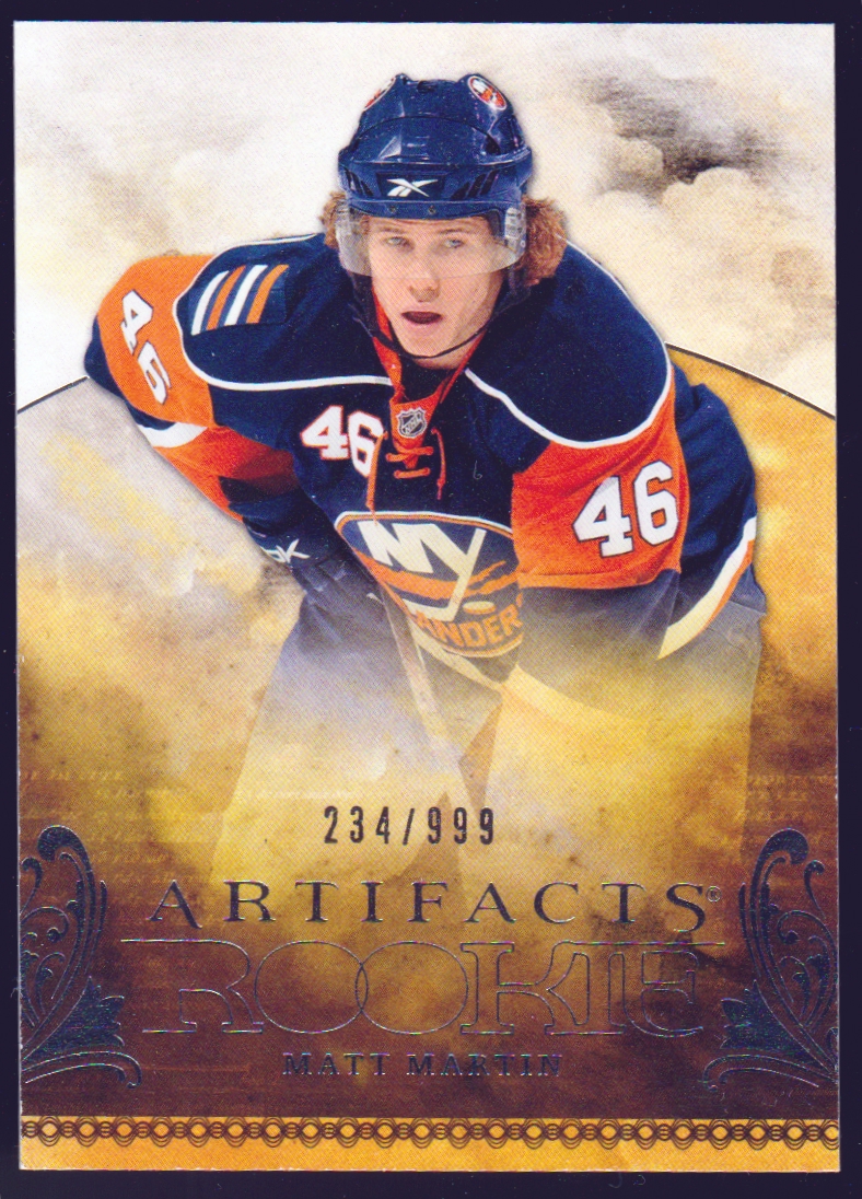 (image for) 2010-11 Artifacts #132 Matt Martin RC 234/999