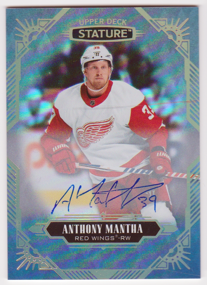 (image for) 2020-21 Upper Deck Stature Autographs #44 Anthony Mantha