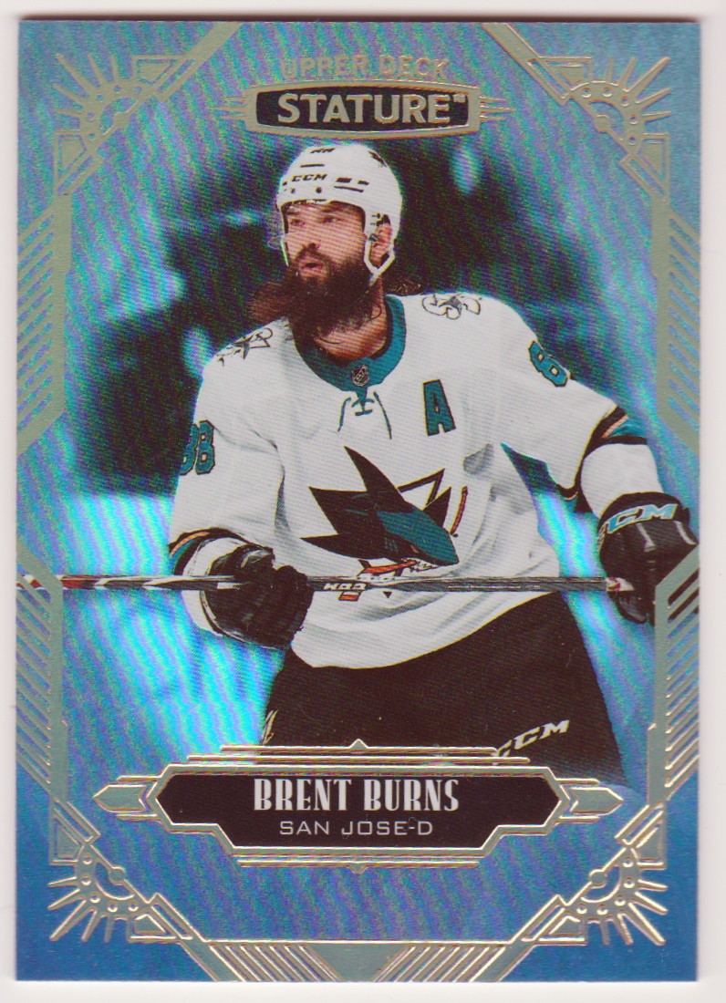 (image for) 2020-21 Upper Deck Stature #43 Brent Burns