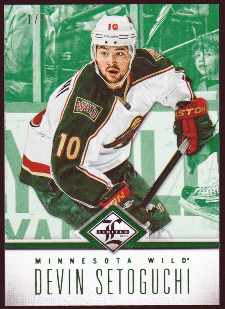 (image for) 2012-13 Limited Emerald #89 Devin Setoguchi 1/5