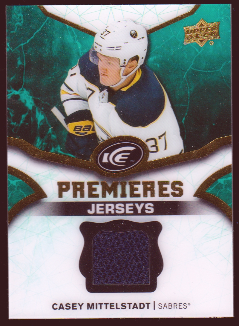 (image for) 2018-19 Upper Deck Ice Ice Premieres Jerseys #IPJCM Casey Mittelstadt