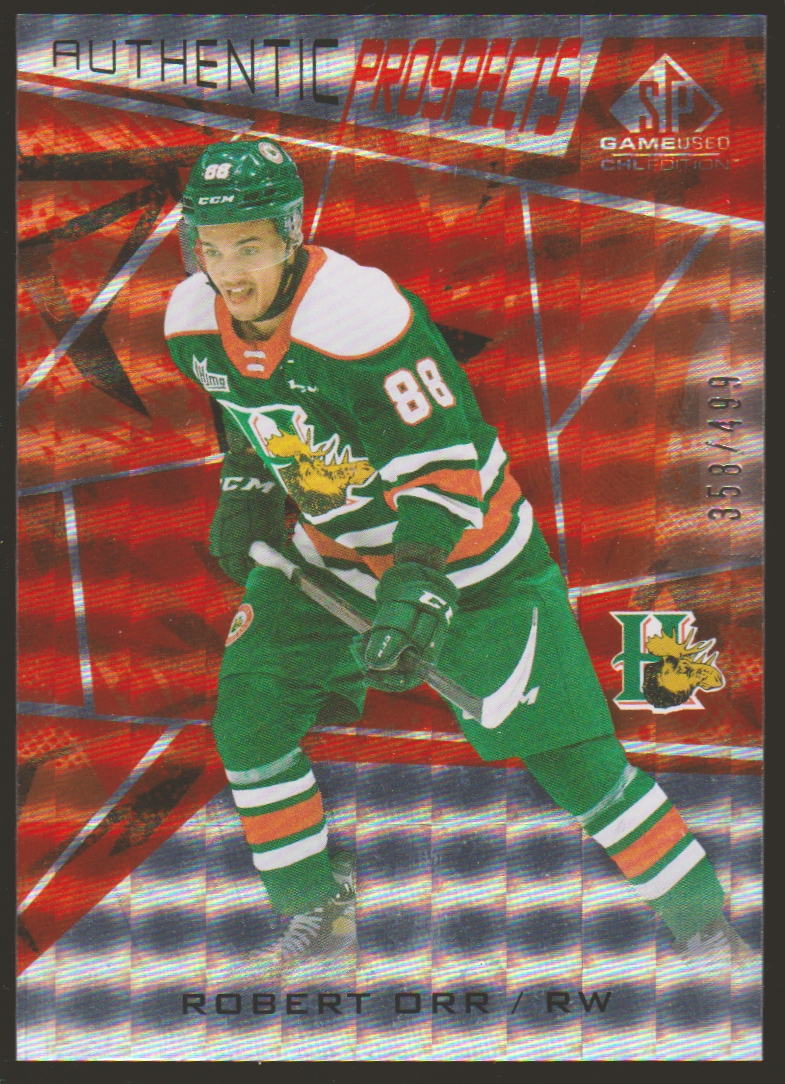 (image for) 2021-22 SP Game Used CHL Orange #62 Robert Orr